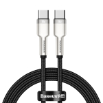 USB-C Кабель Baseus Cafule Metal Charging+Data 100W 1-2m - Black