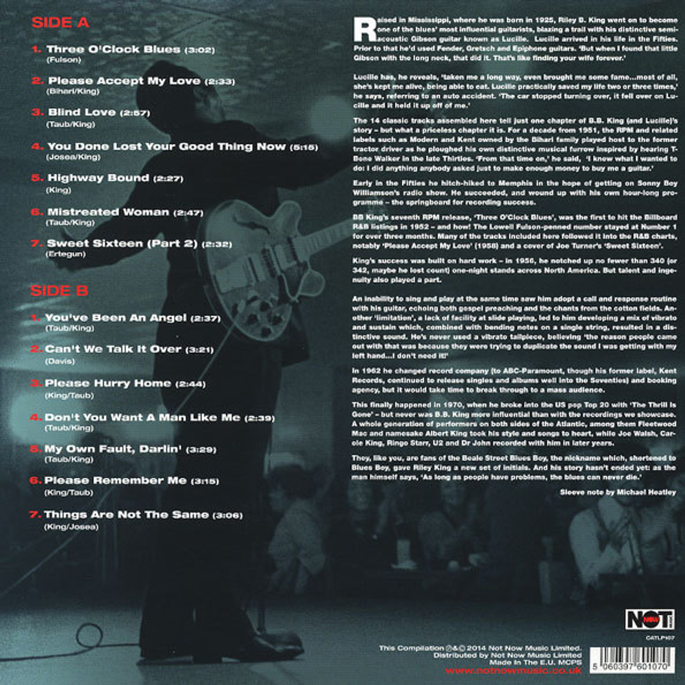 B.B. King / The King Of The Blues (LP)