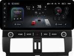 Магнитола для Toyota Land Cruiser Prado 150 2013-2017 - Teyes CC4PRO монитор 12.3" 2K QLED + рамка LUX 2, Android 13, Быстрейшая, Snapdragon 778G, ИИ, CarPlay, DSP, 4G SIM-слот