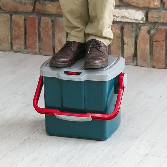 Экспедиционный ящик IRIS RV BOX Bucket 25B, нагрузка на крышку.