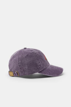 ZARA - FRUIT OF THE LOOM™ КЕПКА ИЗ САРЖИ С ВЫШИВКОЙ, ФИОЛЕТОВЫЙ