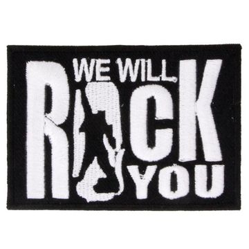 Нашивка We Will Rock You (923)