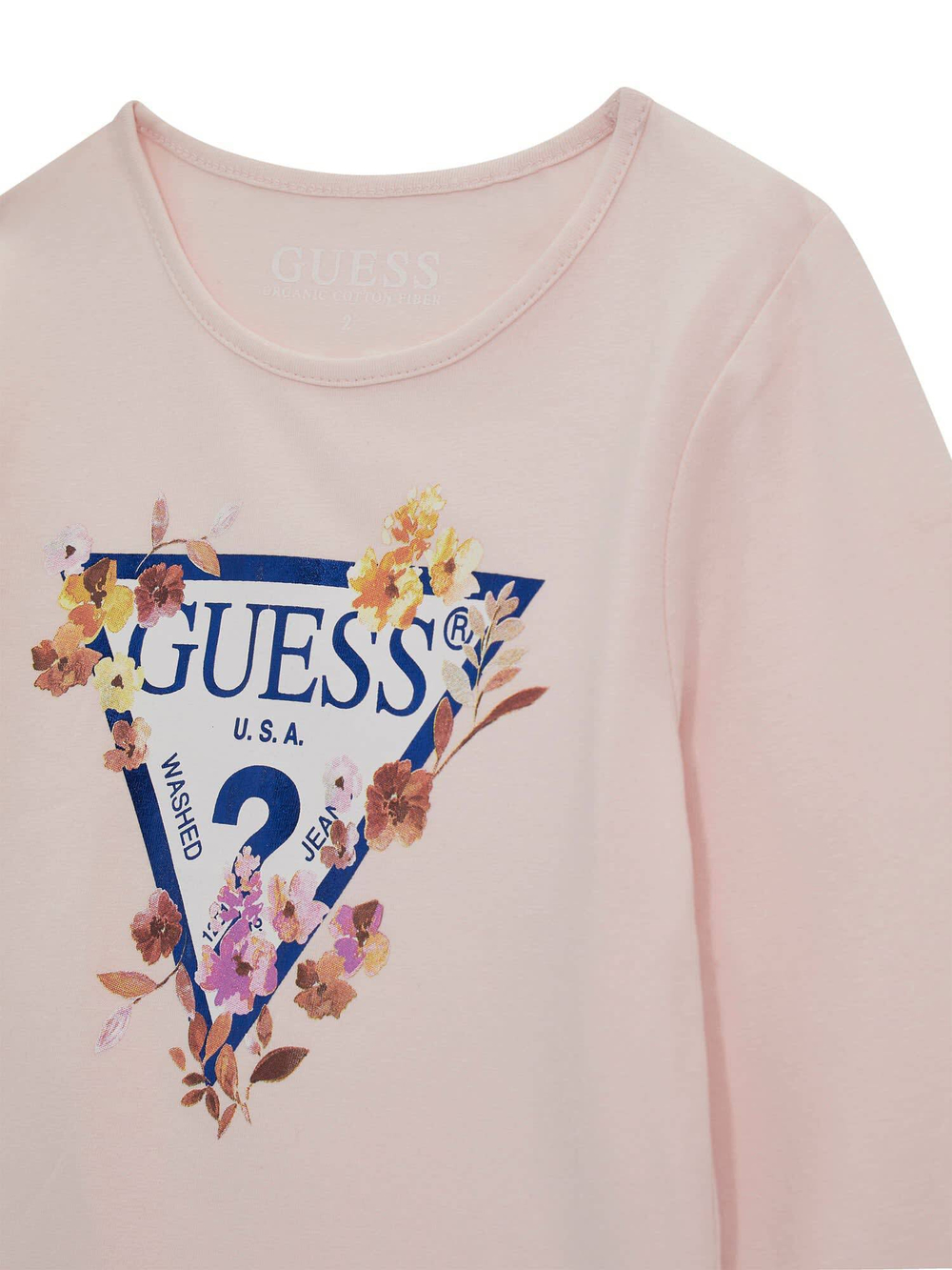 Блузка Guess - пудро-розовый(K4BI00 J1314)
