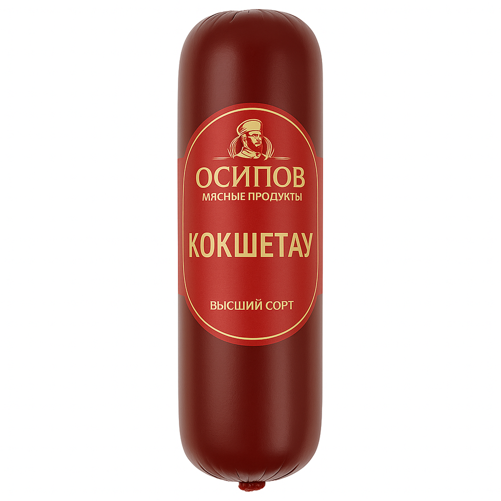 Сервелат Кокшетау Мясные Продукты вес (3285)
