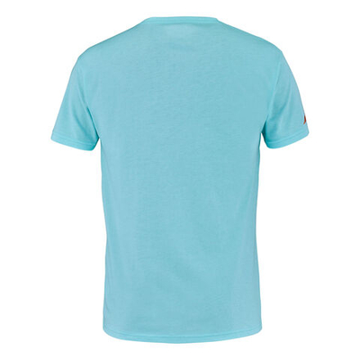 Мужское теннисное поло Babolat Exercise Vintage T-Shirt Men - Blue
