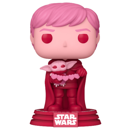Фигурка Funko POP! Bobble Star Wars Valentines Luke Skywalker With Grogu