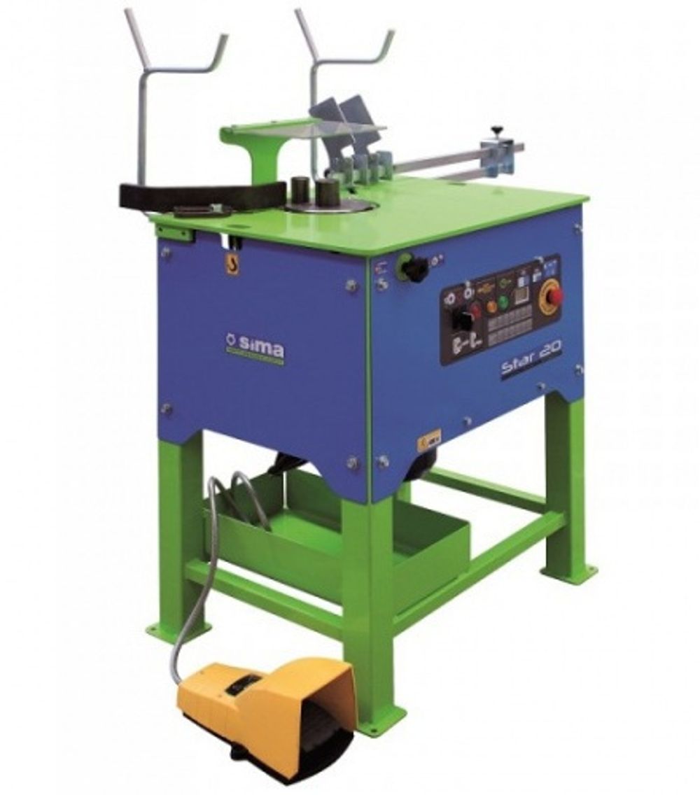 Станок для гибки арматурных хомутов SIMA STAR-20 (380В) - [1,5 кВт / до 20 мм]