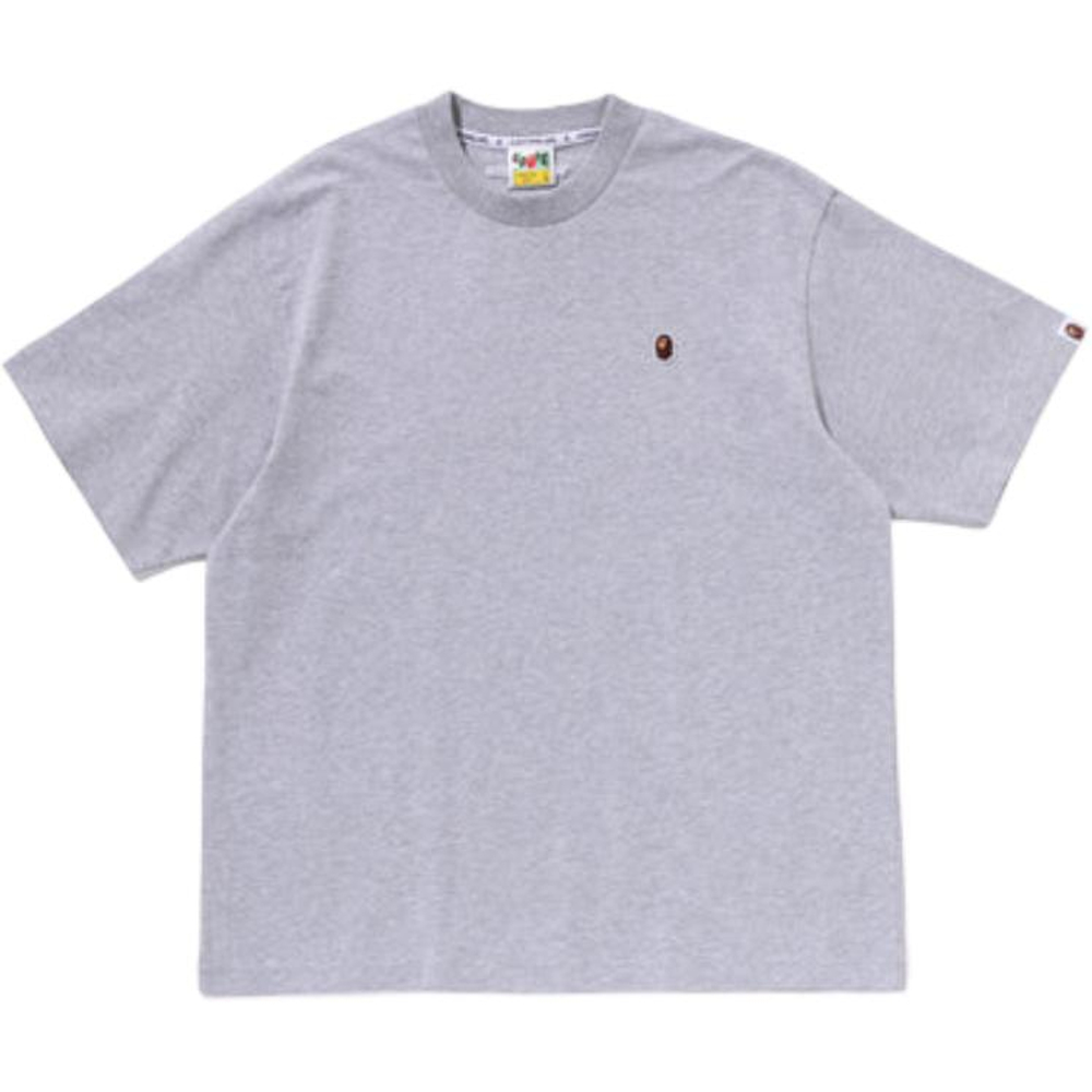 A Bathing Ape One Point Relaxed Fit Tee Ss25 серый