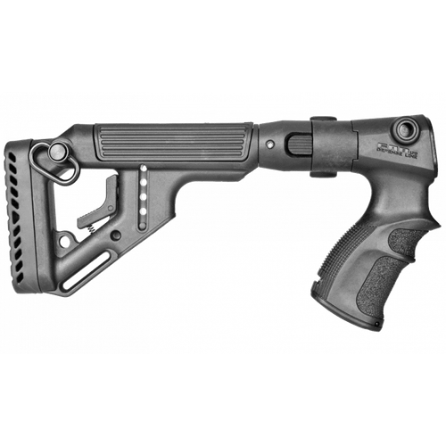 Складной приклад со щекой на Remington 870, зеленый, FAB Defense