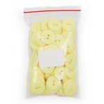Пуговицы 2 прокола 28L=18 мм, (Yellow (желтый)) NE63, 72 шт