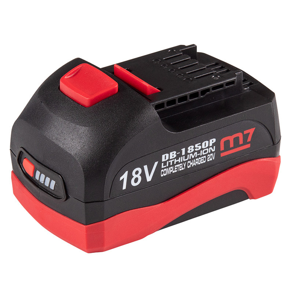 MIGHTY SEVEN (DW-402AL) Гайковерт аккумуляторный ударный 1/2", 1700 Нм, 18 В, кейс, в комплекте фонарь