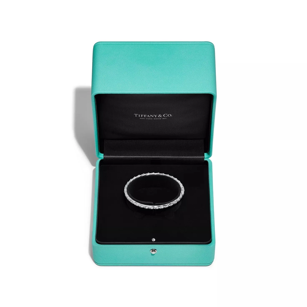 Браслет из платины с бриллиантами, Tiffany 💠Bird on a Rock