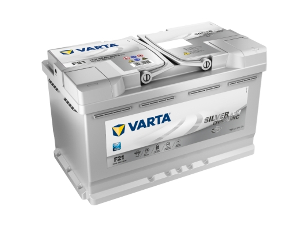 VAT - 580901080 - VARTA DYNAMIC AGM F21 12V-80AH D+