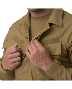 Китель Helikon-Tex Raid Shirt PolyCotton Stretch Ripstop Black
