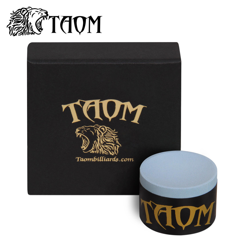 Мел бильярдный "Taom Chalk 2.0" Blue в индивидуальной упаковке 1шт.