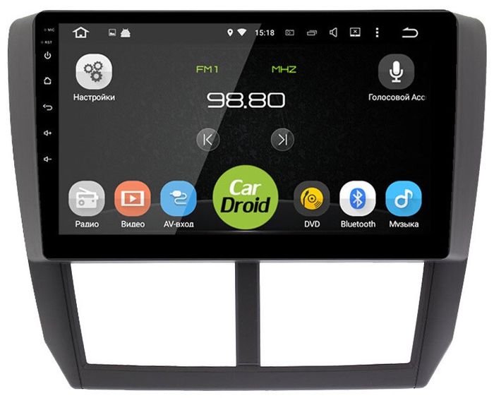 Магнитола для Subaru Forester 3 (SH) 2007-2013, Impreza GH, GE - Airok RM-3403 Android 12, SIM-слот