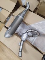Выхлопная система в сборе HGS KTM SX-F450 HQV FC450 2023+ GasGas MC450F 2024+