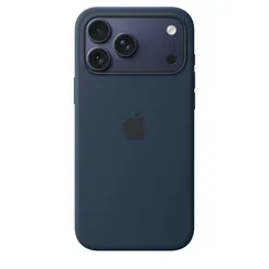 Чехол Silicone Case MagSafe для iPhone 17 Pro Темная ночь