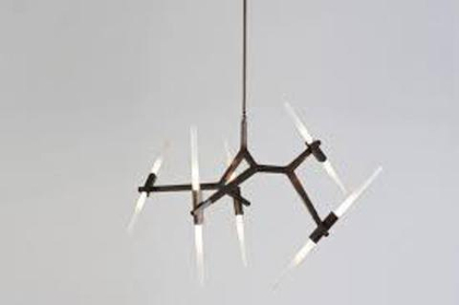 люстра ROLL&HILL Agnes Chandelier BLACK  - 10 Lights