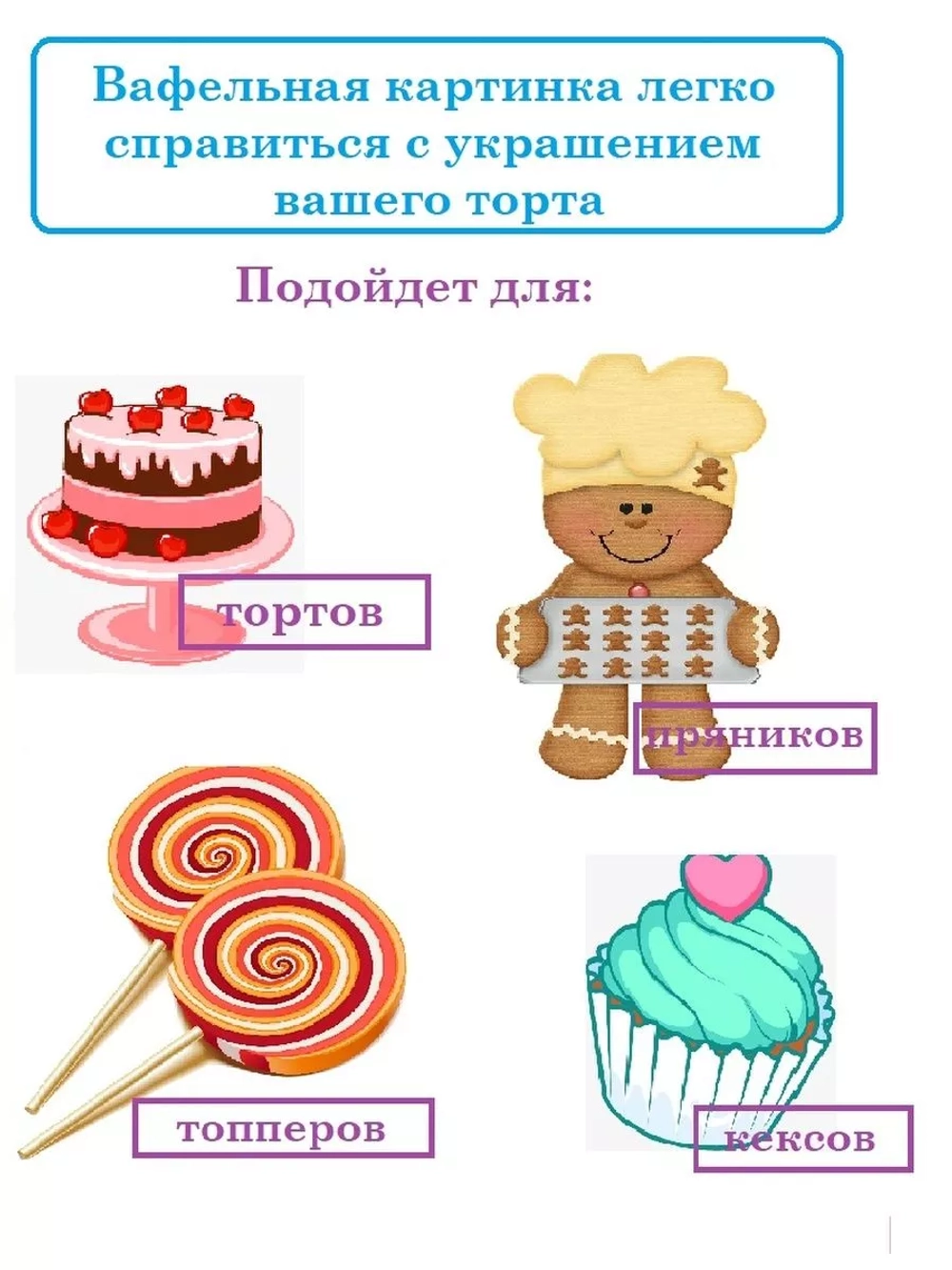 Формат А4 Вафельная картинка ВДВ дембель