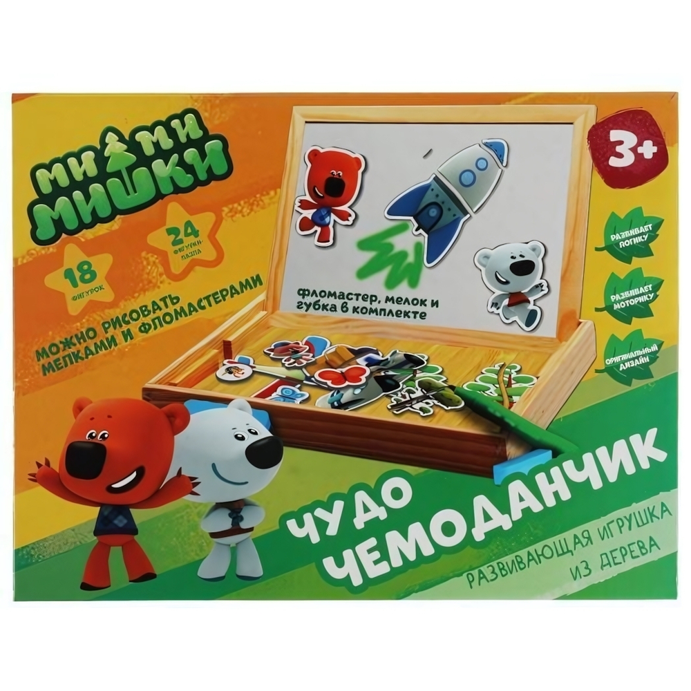 Чудо-чемоданчик развивающий "Ми-ми-мишки" коробка MMM-22 (Буратино)