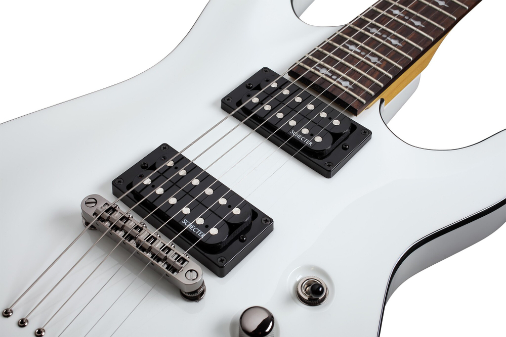 Schecter OMEN-6 2012 VINTAGE WHITE
