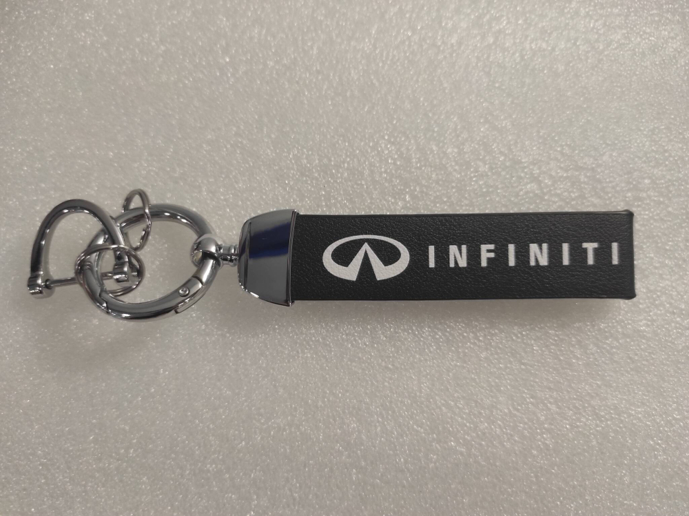 Infiniti / брелок автомобильный для ключей, карабин, петля (Титан)