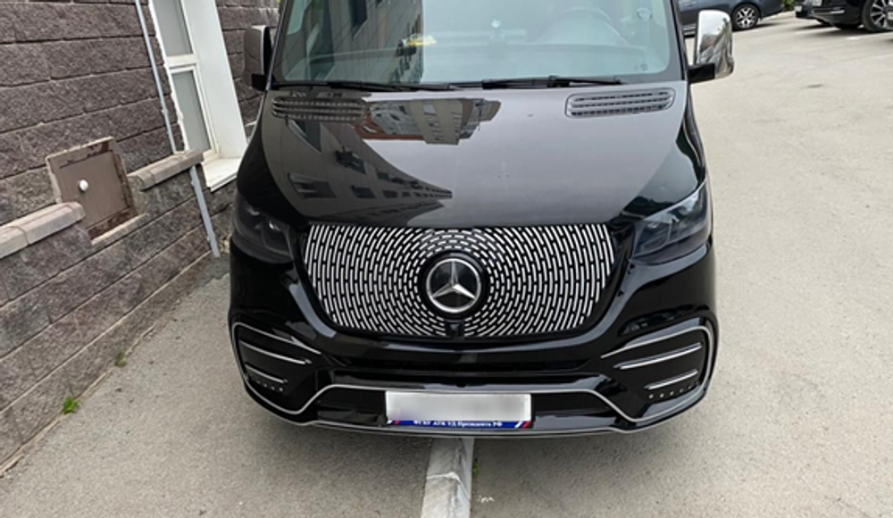 Решётка радиатора star Mercedes sprinter W907