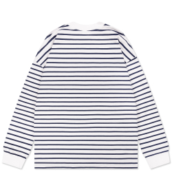 Лонгслив HAIDED STRIPES Белый
