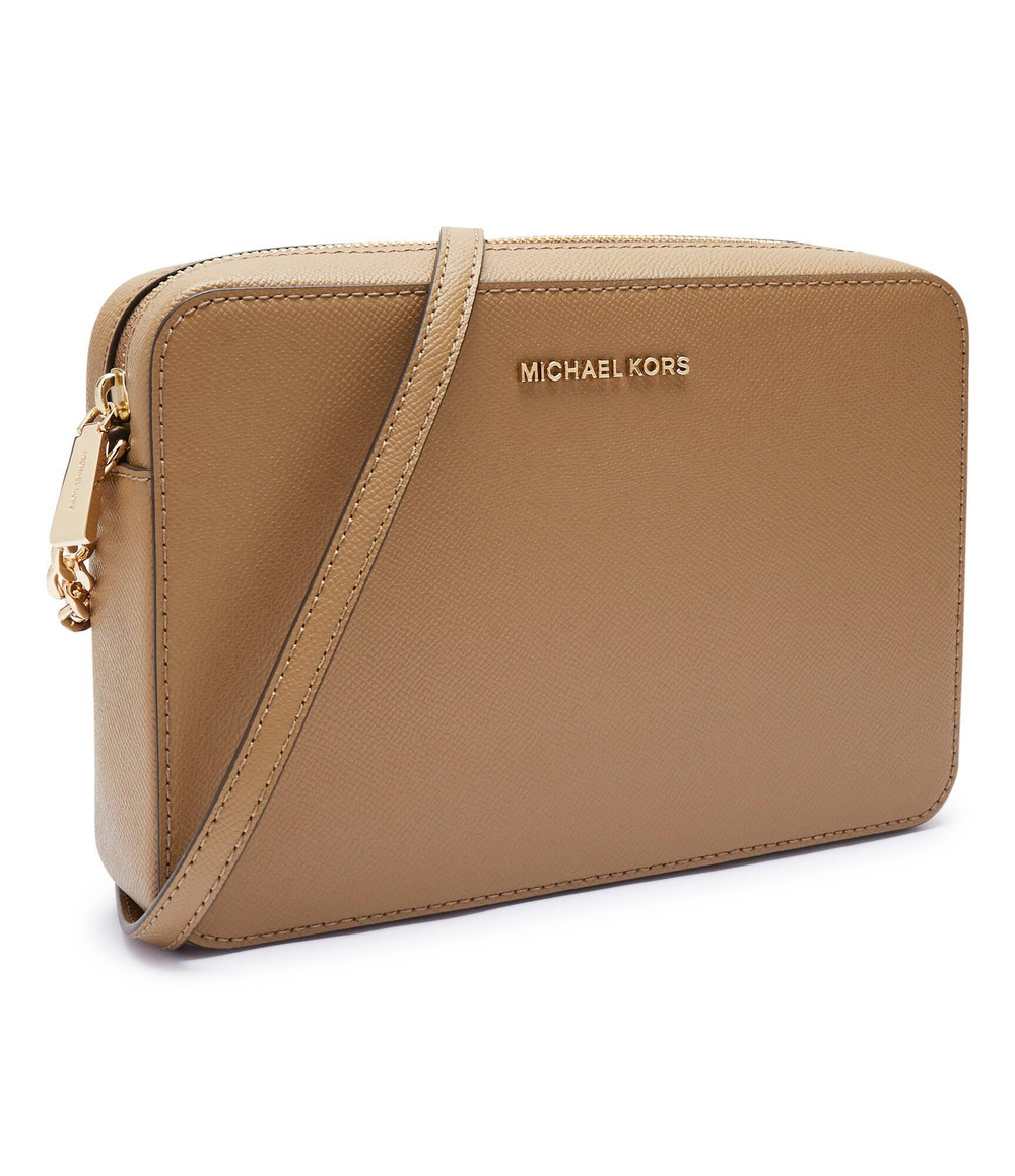 сумка-мессенджер jet set travel Michael Kors - коричневый(32S4GTVC3L)