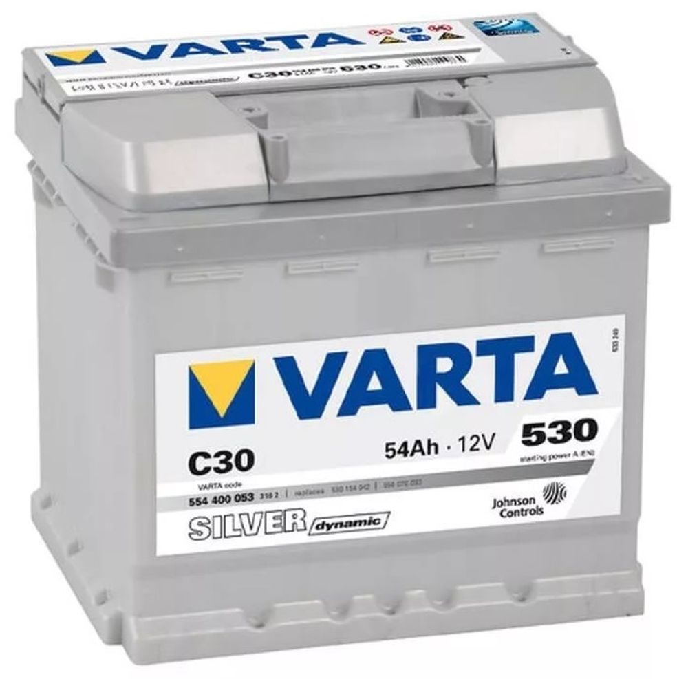 VARTA Silver Dynamic 6CT- 54 ( 554 400 ) аккумулятор VARTA Silver Dynamic 6CT- 54 ( 554 400 ) аккумулятор