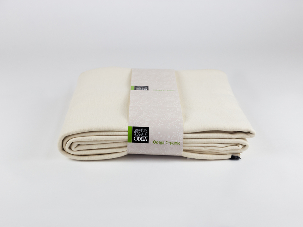 Наматрасник защитный 200x160 ODEJA ORGANIC Molton Matres Protector Бежевый