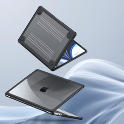 Чехол тонированный для ноутбука MacBook Air 15.3 (2023, 2024, 2025) от Dux Ducis, серии LCGM Series Protective Case