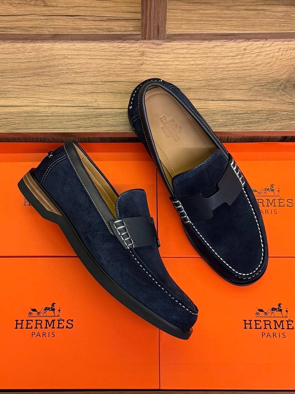 Лоферы Hermes Kennedy