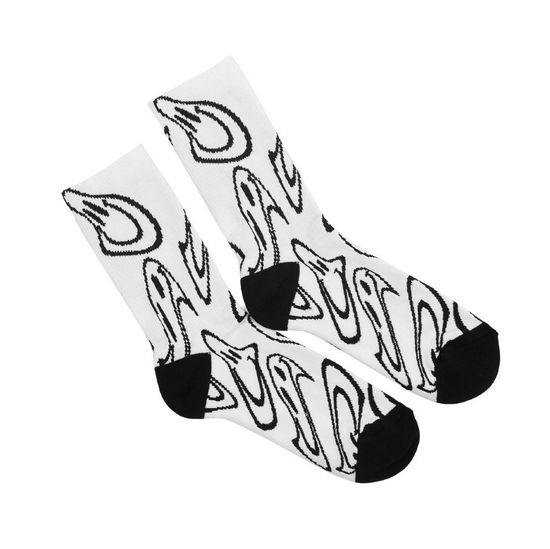 Носки ЮНОСТЬ х Pixelord Кислота Белый S (37-40)