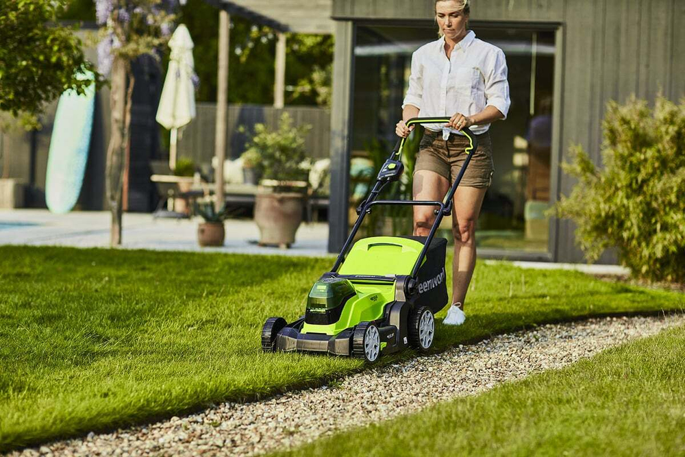 Газонокосилка GREENWORKS 2*24 V без акб и з/у   2512607