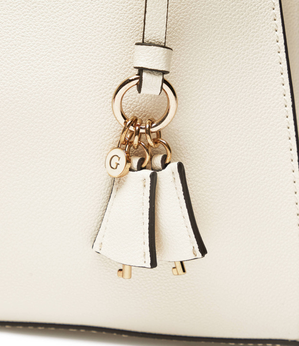 Сумка через плечо JORAH LUXURY SATCHEL Guess - экрю(HWBG93 31060)