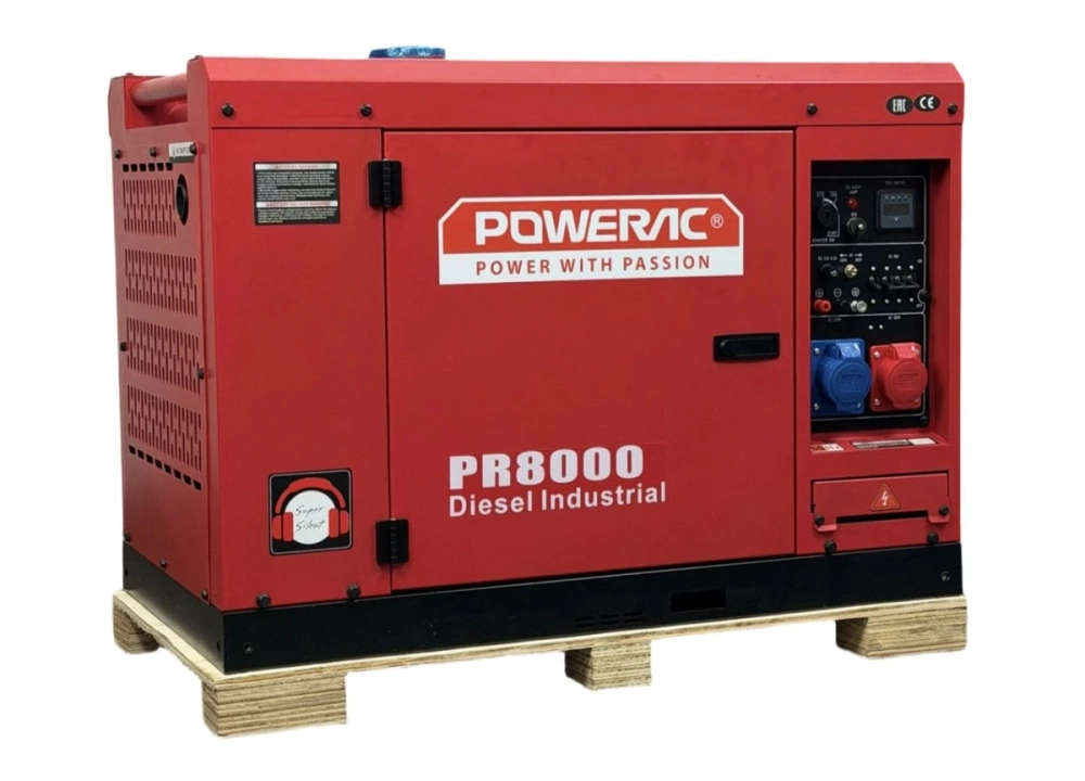 Дизельная электростанция Powerac Industrial PR8000 Diesel