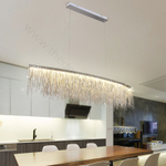 Pendant design lamp Waterfall  L120 (Rose gold)