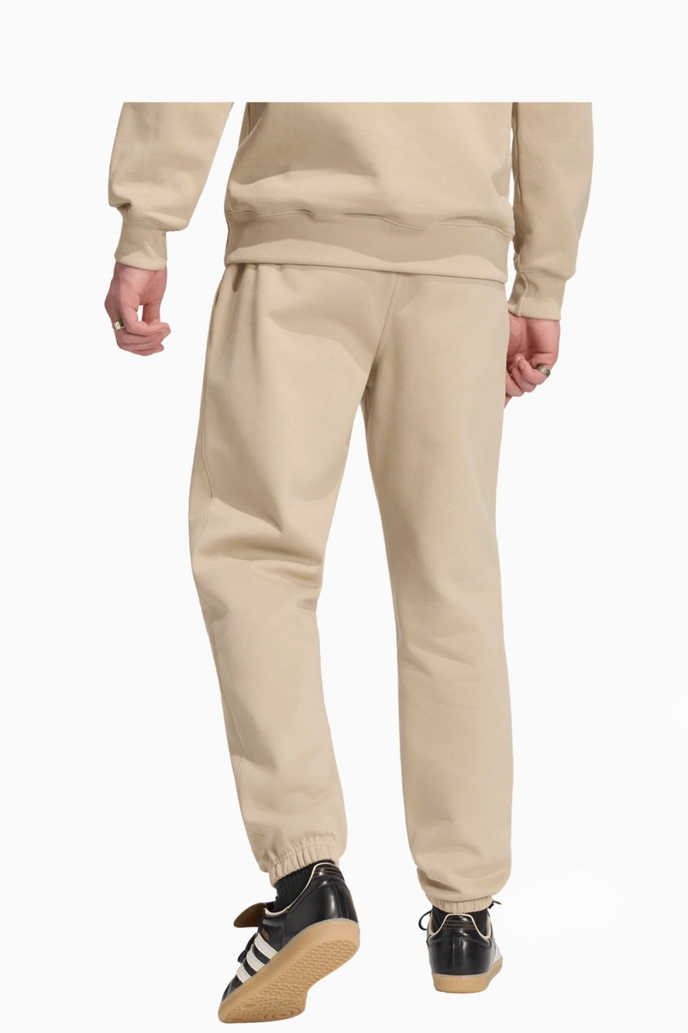 Штаны adidas Originals Trefoil Essentials Regular Fleece - бежевый