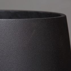 Кашпо CONUS NERO D50 H90