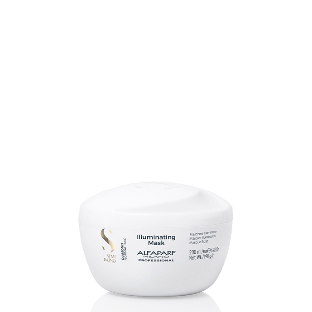 ALFAPARF Маска для нормальных волос, придающая блеск SDL DIAMOND ILLUMINATING MASK, 200 мл