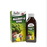 Swiss Bork, Allert-G Immune Support Syrup for Kids | Bolalar immunitetini qoʻllab-quvvatlash uchun sirop
