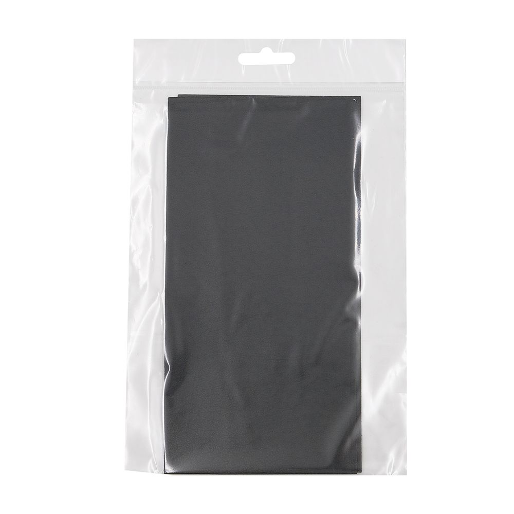Заплатка самоклеящаяся кожа искусственная 100x200мм, 2 шт, (черный (black)), AC06