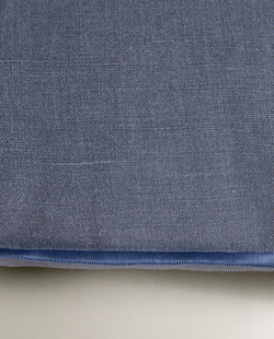 ZARA HOME ОДНОТОННАЯ НАВОЛОЧКА ДЛЯ ДЕКОРАТИВНОЙ ПОДУШКИ, СВЕТЛО-СИНИЙ
