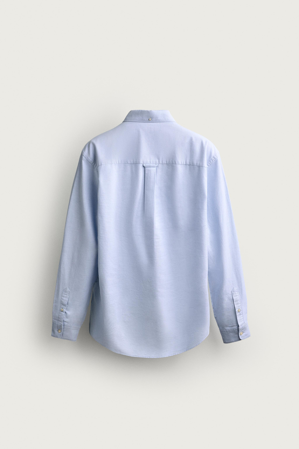 РУБАШКА REGULAR FIT ФАКТУРЫ ОКСФОРД — ZARA