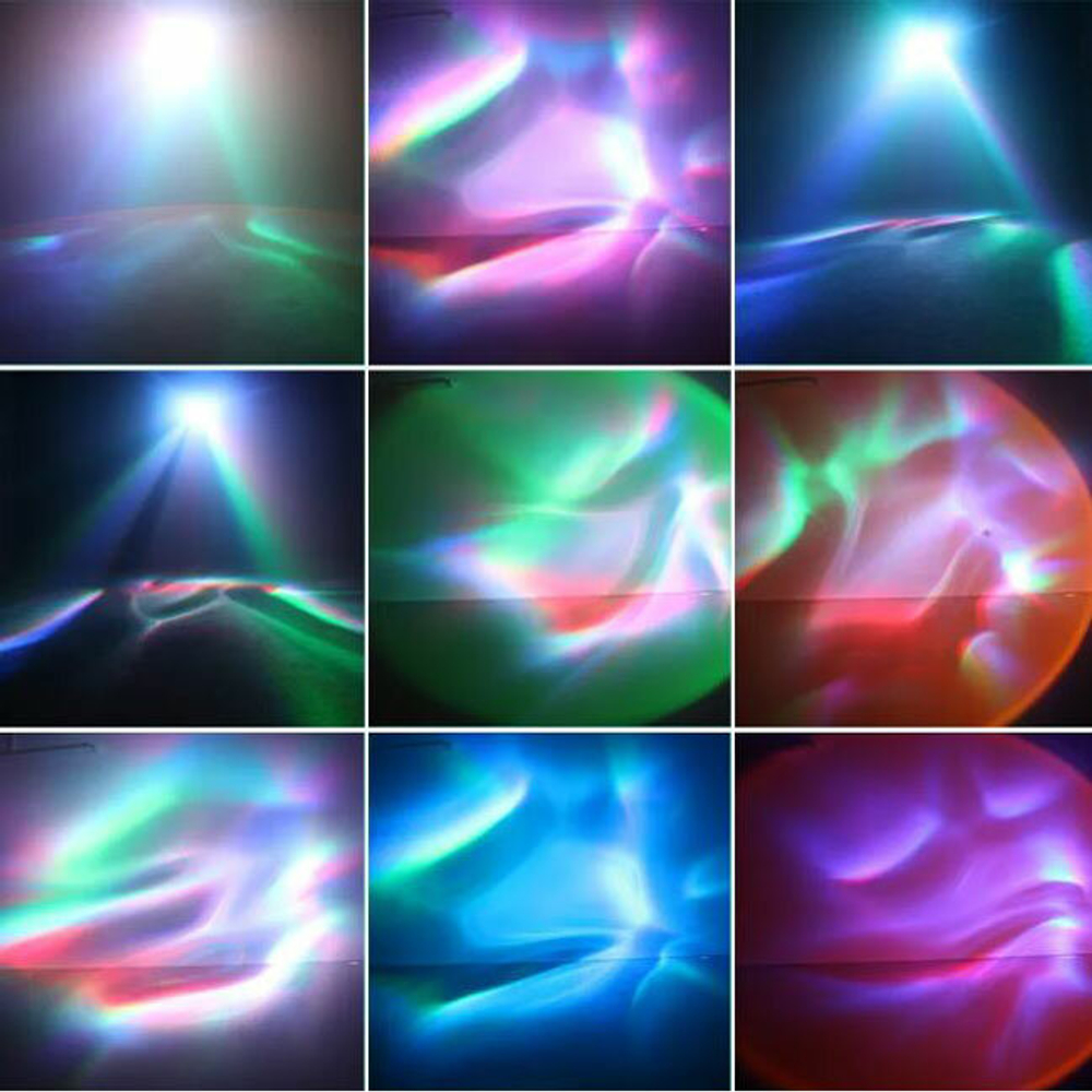 Светильник-проектор "Aurora", RGB, настольный, музыкальный, пульт ДУ