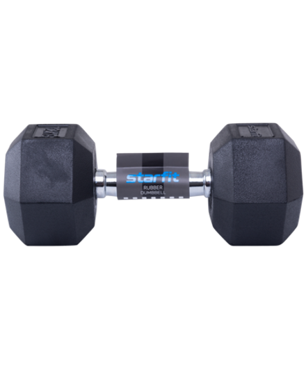 УЦЕНКА Гантель обрезиненная DB-301 12 кг, черный
