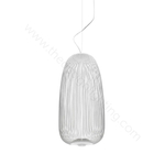 Pendant design lamp  Spokes 1 by Foscarini (White)