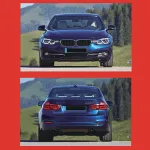 Обвес переделка для BMW 3 серии F30 F35 2012-2019 в М-пакет в М-стиль БМВ